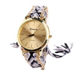 Ceas Charming Geneva Black and White